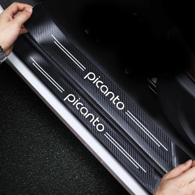 For KIA Picanto Logov Carbon Fiber Sticker Decorative Door Entry Guard Door Threshold Scratch Pad Film Decals Accessories
For KIA Picanto Logov Carbon Fiber Sticker Decorative Door Entry Guard Door Threshold Scratch Pad Film Decals Accessories