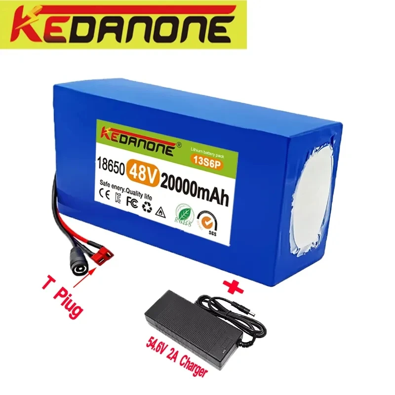 Batería eléctrica 13S6P de 18650 W-1000W, CC 1200 V, con 25A BMS y cargador 2A, 48V,20Ah,30Ah, 54,6VCharger
Batería eléctrica 13S6P de 18650 W-1000W, CC 1200 V, con 25A BMS y cargador 2A, 48V,20Ah,30Ah, 54,6VCharger
