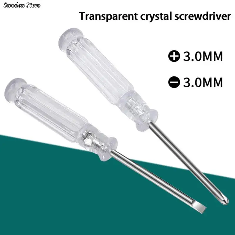 1pc Mini Screwdriver Slotted/Cross Screwdrivers 3mm Head Small Screwdriver For Mobile Phone Laptop Opener Repair Tools
1pc Mini Screwdriver Slotted/Cross Screwdrivers 3mm Head Small Screwdriver For Mobile Phone Laptop Opener Repair Tools