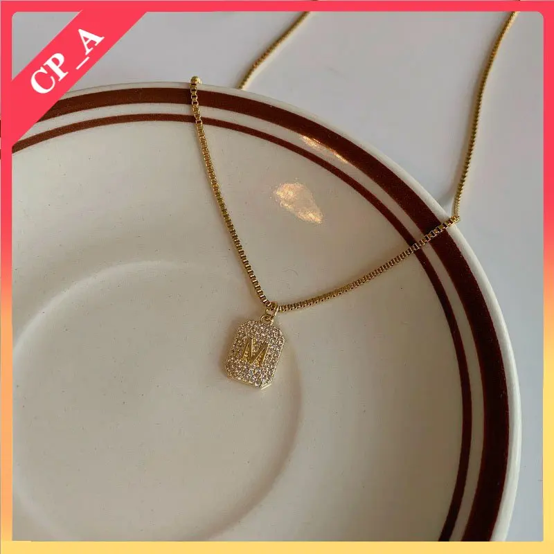 Light Luxury Niche Design Korean Women's M Letter Necklace Collarbone Necklace Luxury Jewelry for Women Gold Necklace for Women
Light Luxury Niche Design Korean Women's M Letter Necklace Collarbone Necklace Luxury Jewelry for Women Gold Necklace for Women
