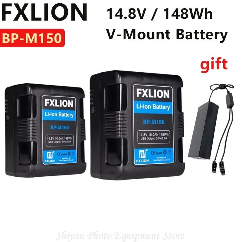Аккумулятор с V-образным креплением FXLION BP-M150 14,8 в/Вт/ч для камер, видеокамер, больших светодиодных ламп, мониторов, MacBook и смартфонов
Аккумулятор с V-образным креплением FXLION BP-M150 14,8 в/Вт/ч для камер, видеокамер, больших светодиодных ламп, мониторов, MacBook и смартфонов