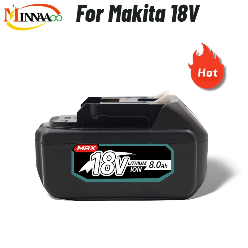 6.0Ah 18V Makita BL1860 BL1850B BL1850 BL1840 BL1830 BL1820 BL1815 LXT-400 Replacement Lithium Battery
6.0Ah 18V Makita BL1860 BL1850B BL1850 BL1840 BL1830 BL1820 BL1815 LXT-400 Replacement Lithium Battery