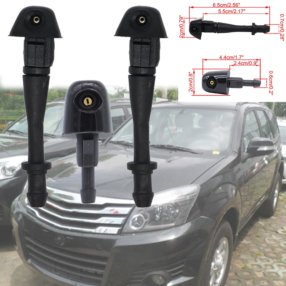 Front Rear Windshield Window Wiper Washer Spray Jet Nozzle For Pyeonghwa Ppeokkuggi Great Wall Haval H3 2011 2010 2009 2008 2007
Front Rear Windshield Window Wiper Washer Spray Jet Nozzle For Pyeonghwa Ppeokkuggi Great Wall Haval H3 2011 2010 2009 2008 2007