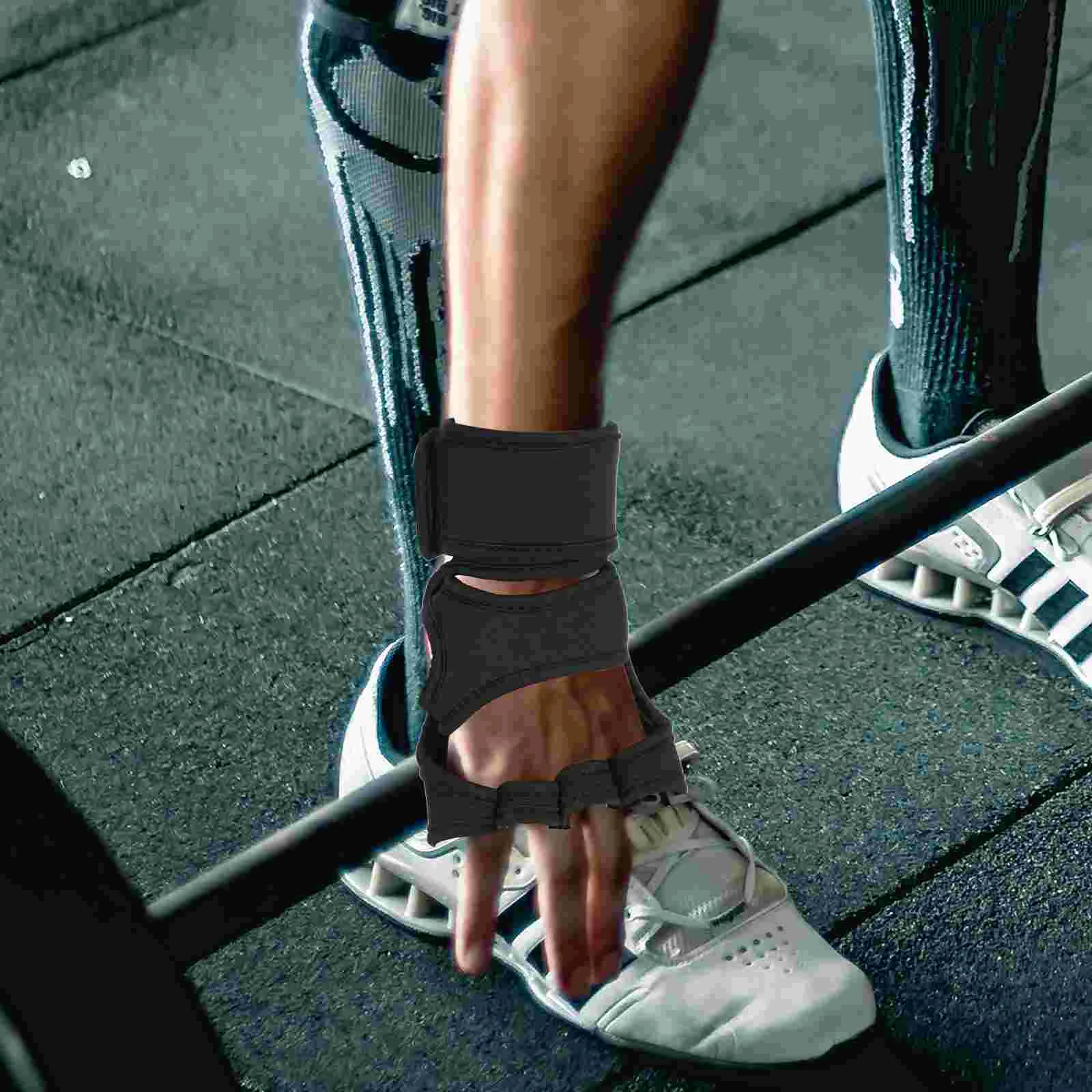 1 пара, силиконовые наполовину открытые пальцы для занятий тяжелой атлетикой
1 пара, силиконовые наполовину открытые пальцы для занятий тяжелой атлетикой