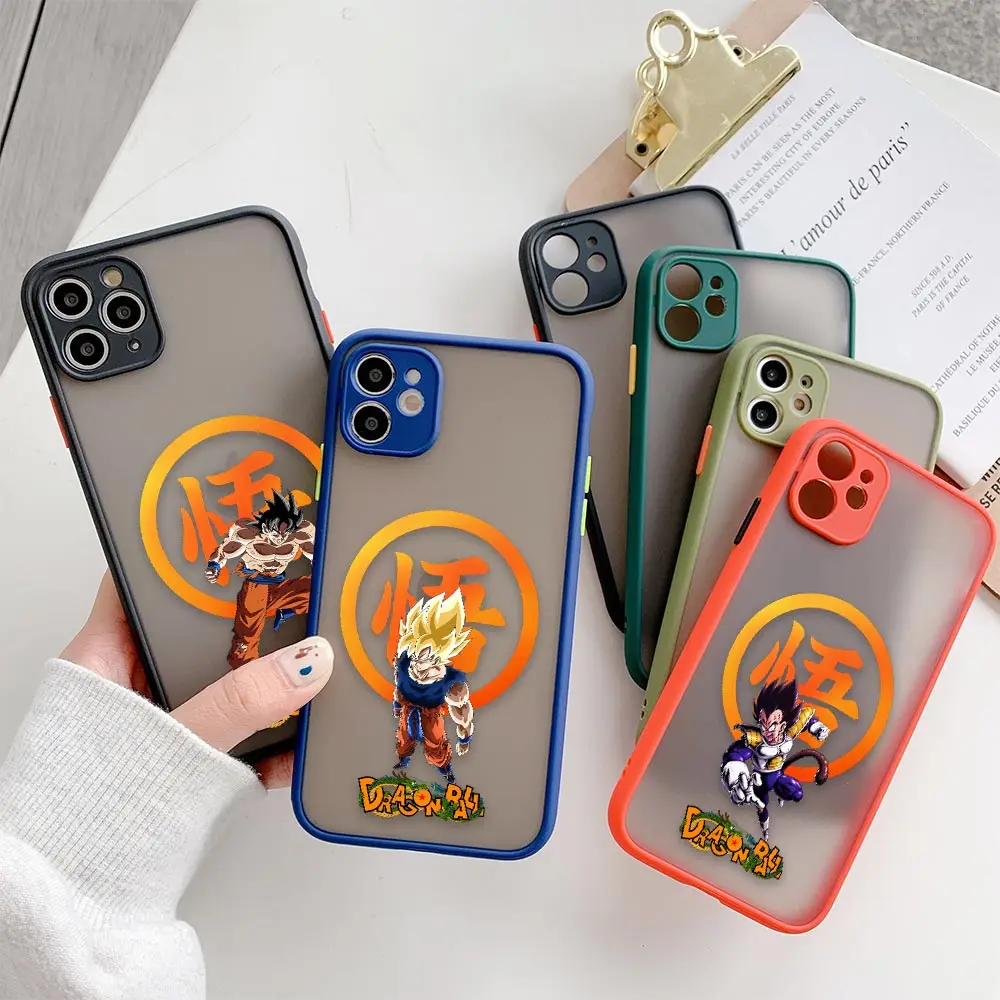 Matte Phone Case For iPhone Apple 13 12 11 XR XS X 6 6s 7 8 Pro Plus Max Mini Skin Feel Cases Anime Son Goku DBZ Dragon Ball Z
Matte Phone Case For iPhone Apple 13 12 11 XR XS X 6 6s 7 8 Pro Plus Max Mini Skin Feel Cases Anime Son Goku DBZ Dragon Ball Z