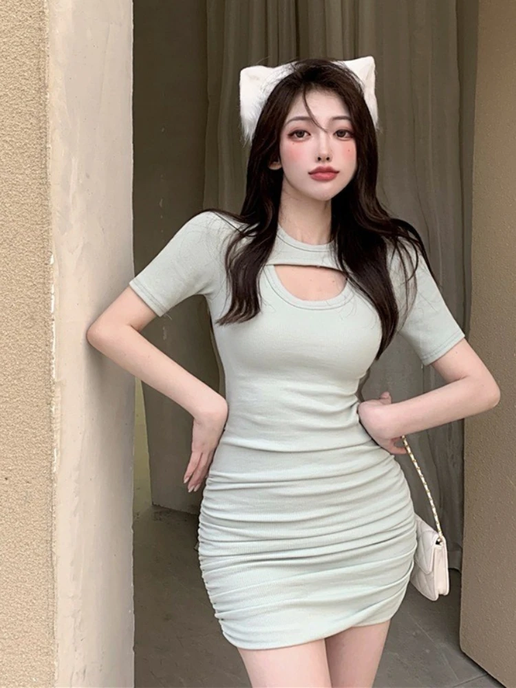 GkyocQ Solid Cutout Sexy Dress Female 2022 Summer New Korean Fashion Vintage Slimming Preppy Style Hip Long Skirt Women Trend
GkyocQ Solid Cutout Sexy Dress Female 2022 Summer New Korean Fashion Vintage Slimming Preppy Style Hip Long Skirt Women Trend