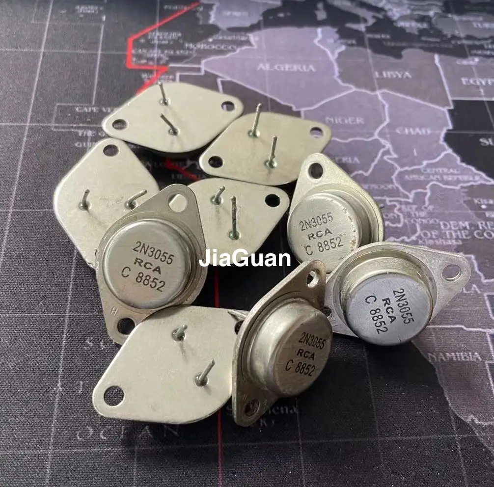 10PCS second-hand RCA 2N3055 TO-3 imported high power and large chip 3055 Audio Power Amplifier gold sealed transistor
10PCS second-hand RCA 2N3055 TO-3 imported high power and large chip 3055 Audio Power Amplifier gold sealed transistor
