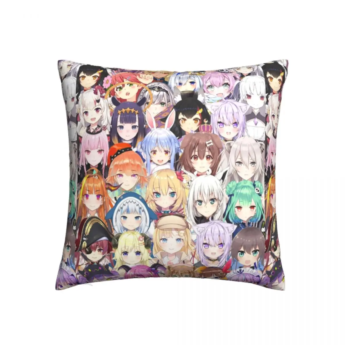Hololive Vtuber Pillowcase Printing Polyester Cushion Cover Decor Holomyth English Throw Pillow Case Cover Home Zipper 45*45cm
Hololive Vtuber Pillowcase Printing Polyester Cushion Cover Decor Holomyth English Throw Pillow Case Cover Home Zipper 45*45cm
