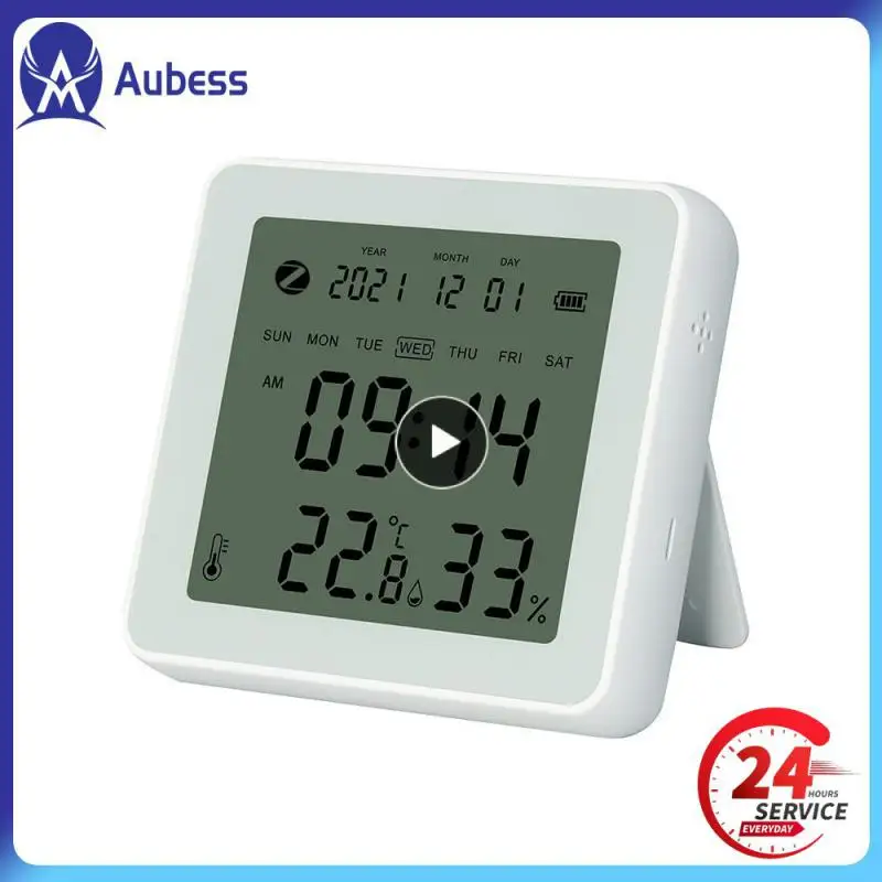 Temperature And Humidity Sensor Tuya Zigbee Assistant Wireless Thermometer App Remote Monitor Thermometer Detector Smart Home
Temperature And Humidity Sensor Tuya Zigbee Assistant Wireless Thermometer App Remote Monitor Thermometer Detector Smart Home