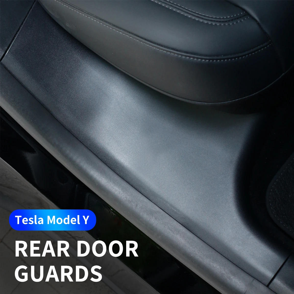2pcs/set ABS Car Rear Door Sill Protective for Tesla Model Y 2021 5 Seater Anti Kick Dirty Pad Hidden Protection Accessories
2pcs/set ABS Car Rear Door Sill Protective for Tesla Model Y 2021 5 Seater Anti Kick Dirty Pad Hidden Protection Accessories