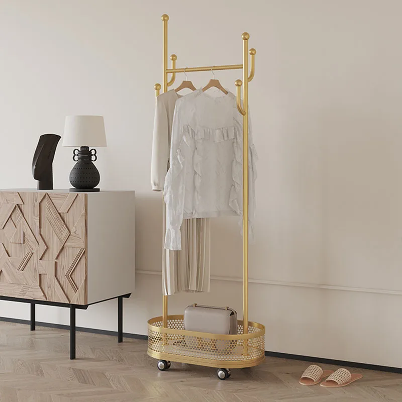 Portable Minimalist Clothes Rack Detachable Place Saving Duty Balcony Coat Racks Outdoor Boutique Estantes Nordic Furniture
Portable Minimalist Clothes Rack Detachable Place Saving Duty Balcony Coat Racks Outdoor Boutique Estantes Nordic Furniture