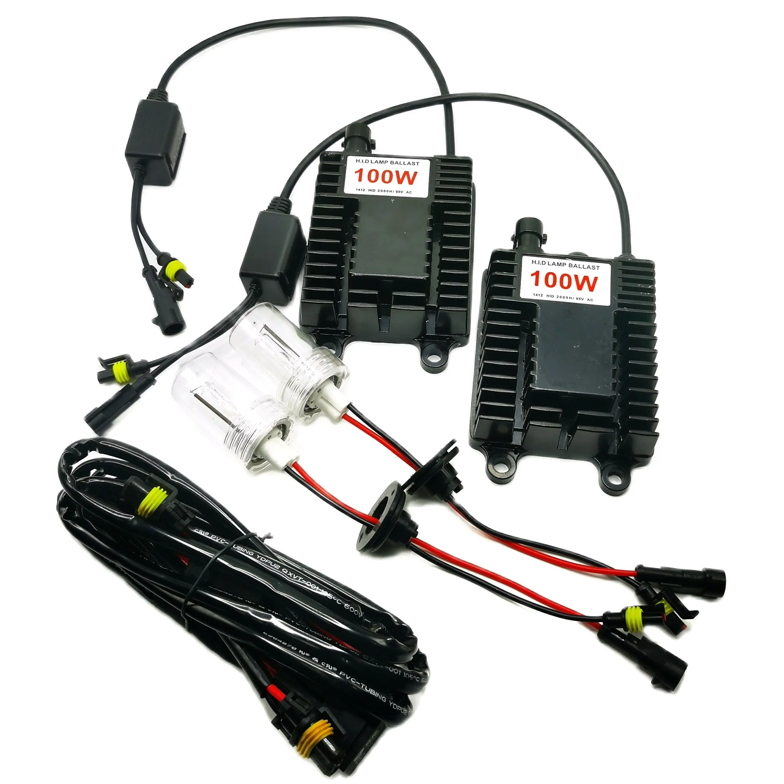 High Power 100W Xenon 6000K Kit 12V24V Car Truck Bus Superbright HID Headlights H1 H3 H7 H8 H9 H11 9005 9006 D2S D2R D2H Bulbs
High Power 100W Xenon 6000K Kit 12V24V Car Truck Bus Superbright HID Headlights H1 H3 H7 H8 H9 H11 9005 9006 D2S D2R D2H Bulbs