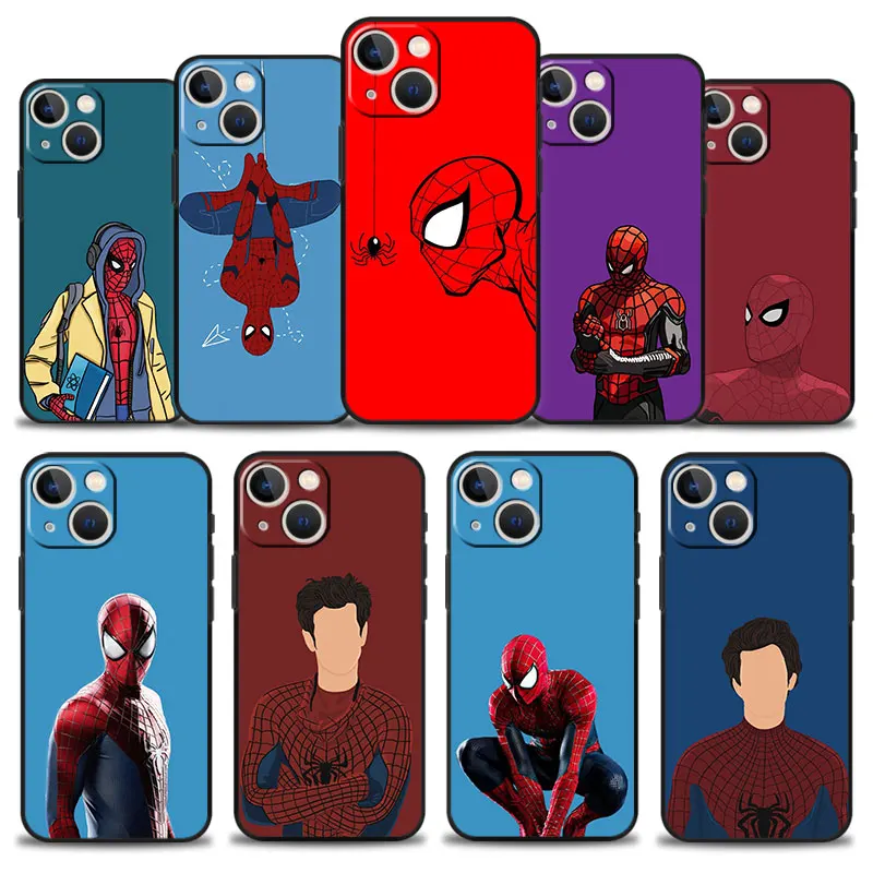 Marvel Spiderman Tom Holland Andrew Garfield Phone Case For iPhone 13 11 12 Pro Max XR X 8 7 6 6S Plus XS 13mini SE Cover Bumper
Marvel Spiderman Tom Holland Andrew Garfield Phone Case For iPhone 13 11 12 Pro Max XR X 8 7 6 6S Plus XS 13mini SE Cover Bumper