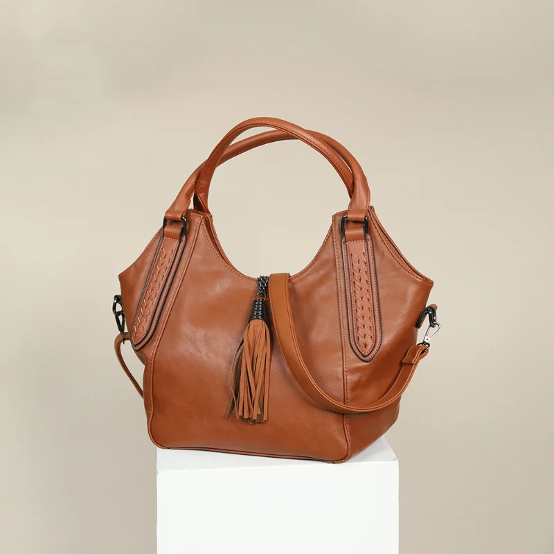 Fashion Soft Leather Women's Handbags Large Capacity Womens Bag Ladies Commuter Bucket Tote Bags Women's Shoulder Crossbody Bag
Fashion Soft Leather Women's Handbags Large Capacity Womens Bag Ladies Commuter Bucket Tote Bags Women's Shoulder Crossbody Bag