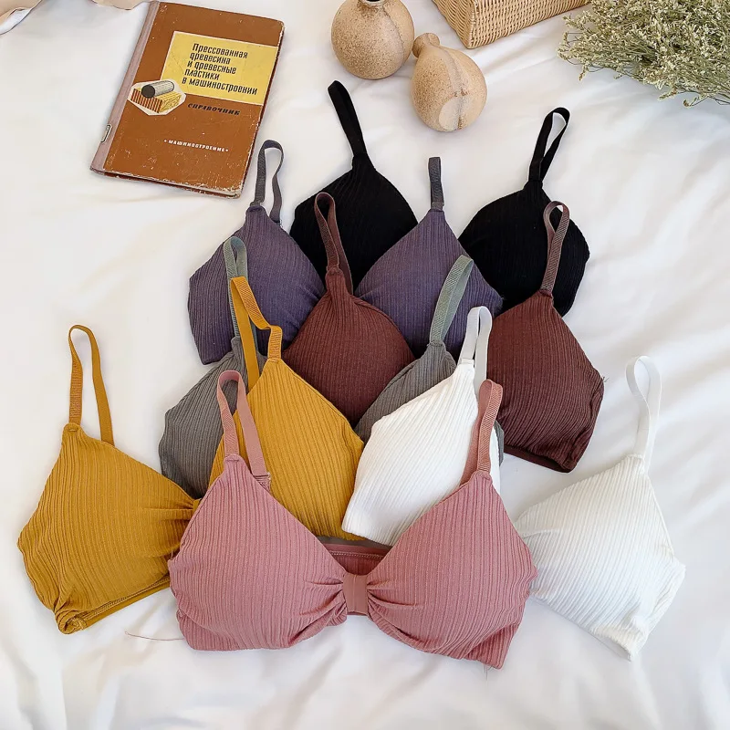 Wire Free Bras For Women Sexy Lingerie Push Up Bra Cotton Brassiere Comfort Padded Bra Top Female Bralette Seamless Underwear
Wire Free Bras For Women Sexy Lingerie Push Up Bra Cotton Brassiere Comfort Padded Bra Top Female Bralette Seamless Underwear