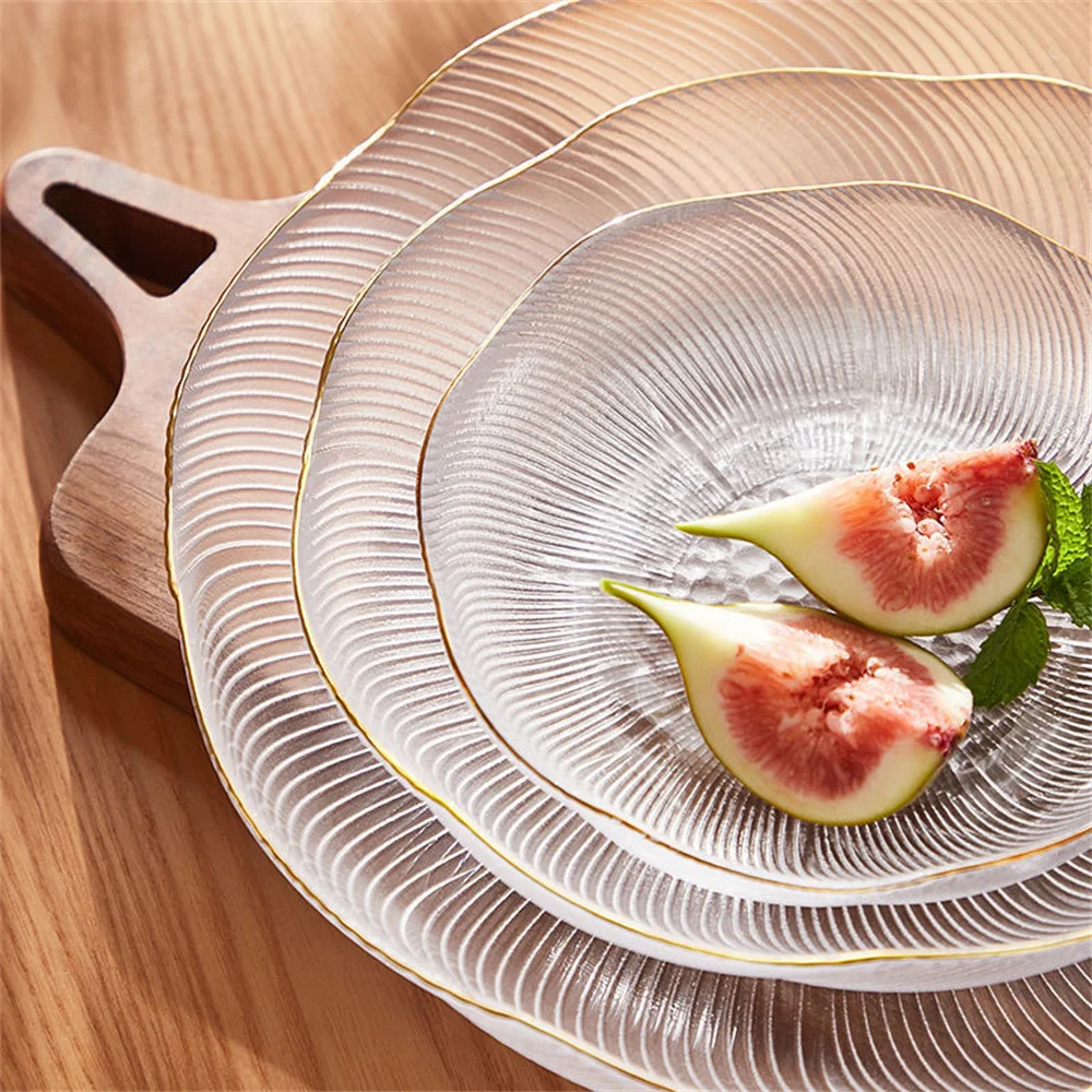 Glass Dishes Dinner Plate Decorative Dish Tableware Salad Bowl Dessert Plate Irregular Dinner Plates Dessert Bowl Glass Bowl
Glass Dishes Dinner Plate Decorative Dish Tableware Salad Bowl Dessert Plate Irregular Dinner Plates Dessert Bowl Glass Bowl