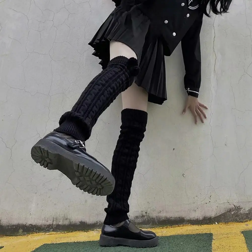 Beautiful Leg Protectors Stretchy Solid Color Windproof Winter Girls Leg Covers Japanese Style Boot Socks for Daily Life
Beautiful Leg Protectors Stretchy Solid Color Windproof Winter Girls Leg Covers Japanese Style Boot Socks for Daily Life