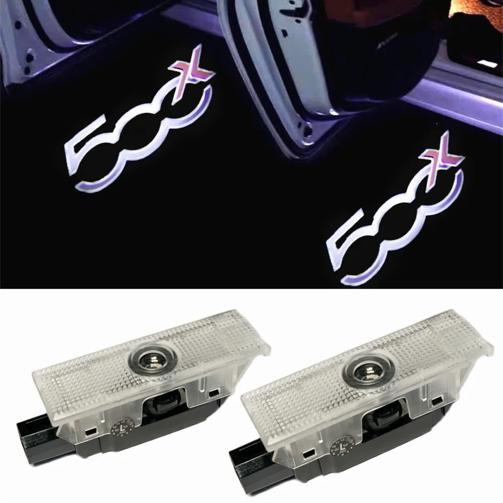 2PCS Car Door Welcome Light Led Laser Projector Lights Logo Ghost Shadow Lamp Car Auto Accessories For FIAT 500 500X 500L
2PCS Car Door Welcome Light Led Laser Projector Lights Logo Ghost Shadow Lamp Car Auto Accessories For FIAT 500 500X 500L