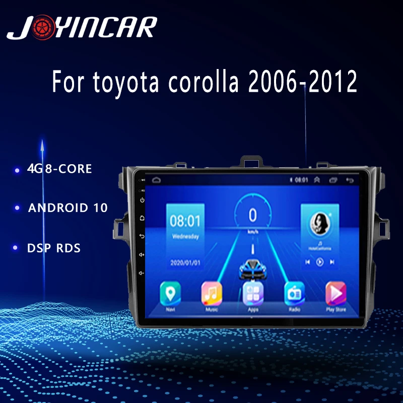 Автомагнитола 2DIN для Toyota Corolla E140/10,0 150-2006 с GPS-навигацией, 9 "DSP RDS 4G + WiFi, Android 2013
Автомагнитола 2DIN для Toyota Corolla E140/10,0 150-2006 с GPS-навигацией, 9 "DSP RDS 4G + WiFi, Android 2013