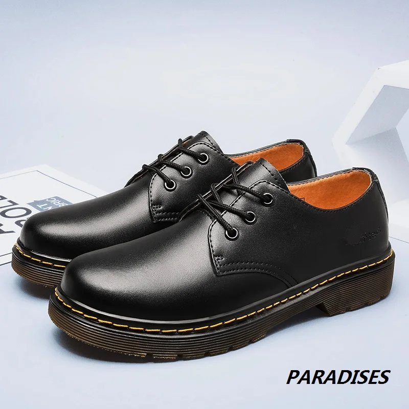 Outdoor Beef Tendon Outsole Work Shoes Handmade Comfortable Oxford Shoes Lace Up Solid Color Dress Shoes Men's Large Size 35-47
Outdoor Beef Tendon Outsole Work Shoes Handmade Comfortable Oxford Shoes Lace Up Solid Color Dress Shoes Men's Large Size 35-47