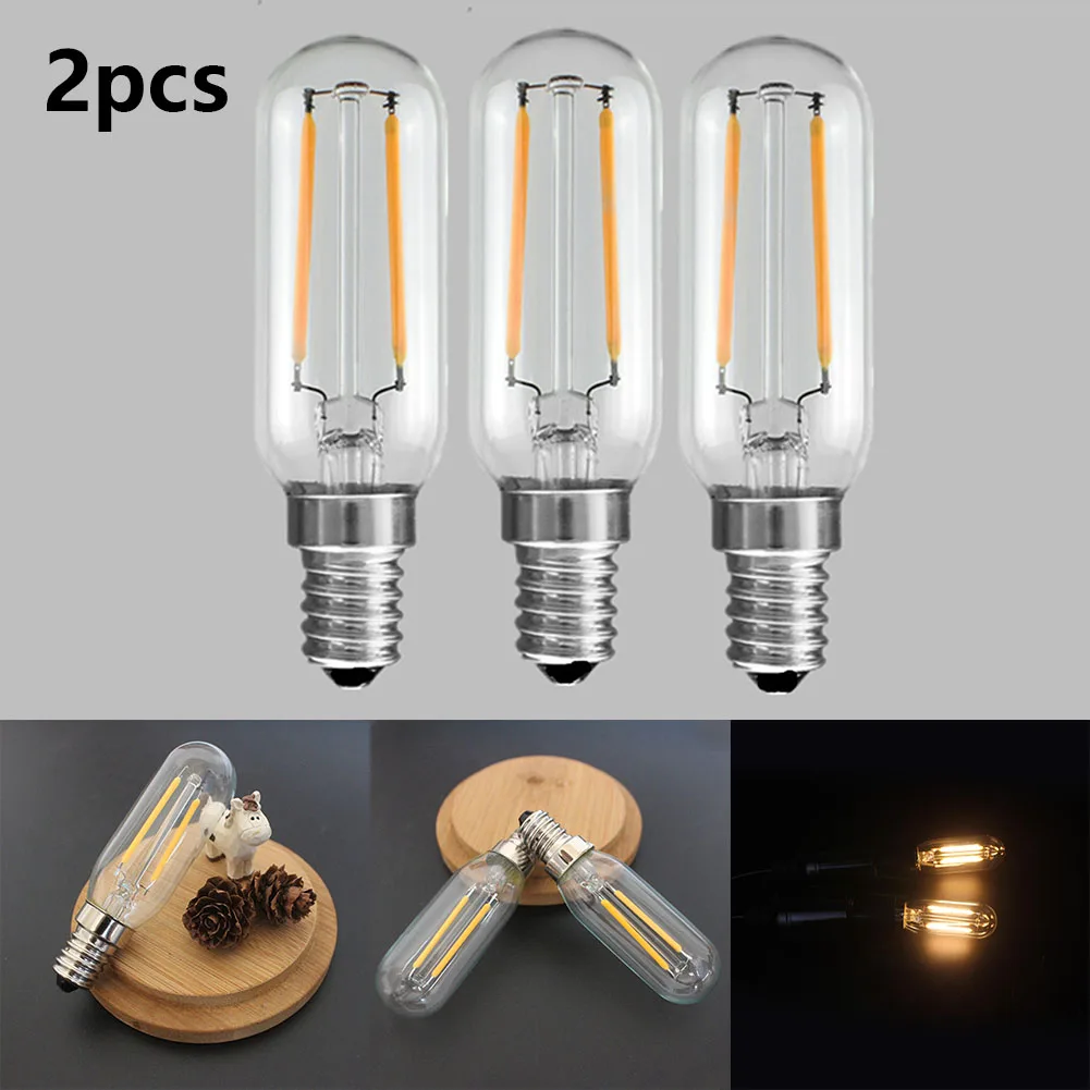 2pcs E14 Edison Incandescent Bulb LED Light T25 2W Ampoule Lamp Cooker Hood Filament Lamp Extractor Fan Bulb 2700K Warm White
2pcs E14 Edison Incandescent Bulb LED Light T25 2W Ampoule Lamp Cooker Hood Filament Lamp Extractor Fan Bulb 2700K Warm White