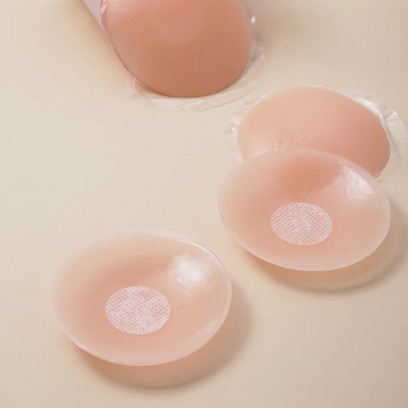 

Silicone Nipple Cover Reusable Women Bra Sticker Breast Petal Strapless Lift Up Bra Invisible Boob Pads Chest Pasties Intimates