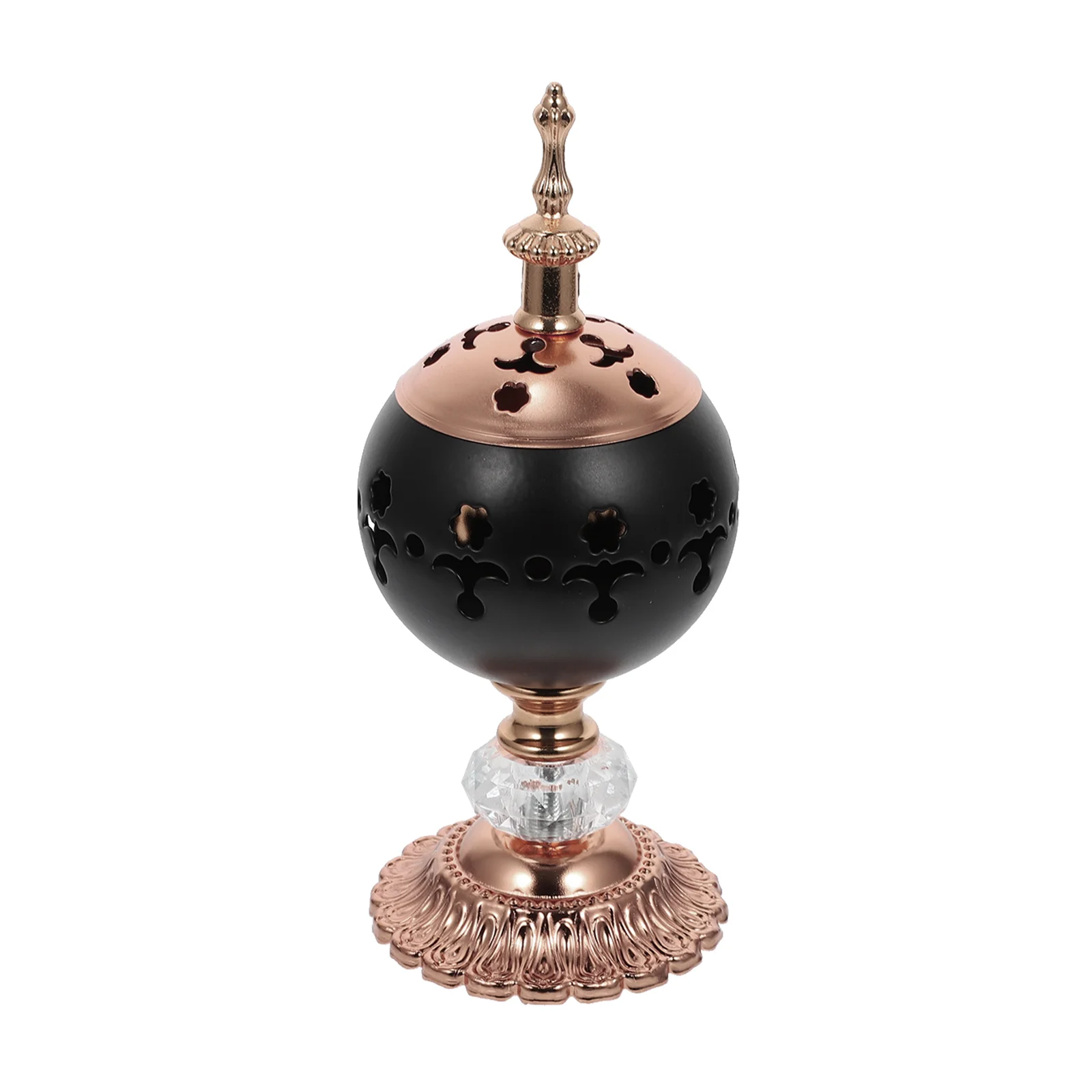 1Pc Iron-art Incense Burner Incense Holder Household Decor Hollow Incense Burner for Office Room Home
1Pc Iron-art Incense Burner Incense Holder Household Decor Hollow Incense Burner for Office Room Home