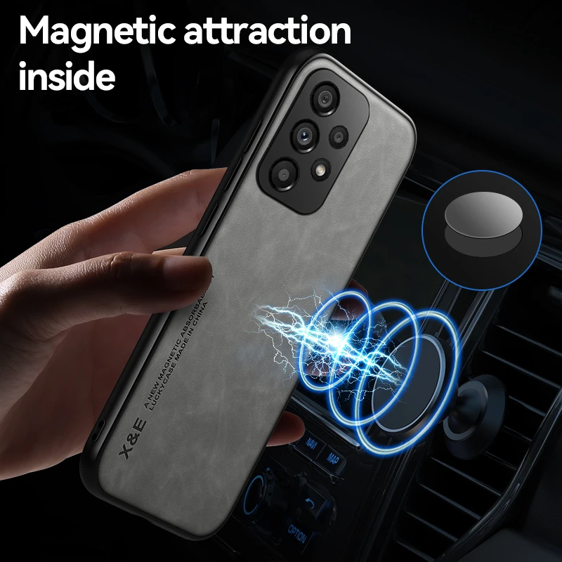 Чехол для Samsung Galaxy A13 4G, мягкий кожаный магнитный автомобильный держатель-подставка из ТПУ, чехол для телефона Samsung A33 A53 A73, задняя крышка
Чехол для Samsung Galaxy A13 4G, мягкий кожаный магнитный автомобильный держатель-подставка из ТПУ, чехол для телефона Samsung A33 A53 A73, задняя крышка