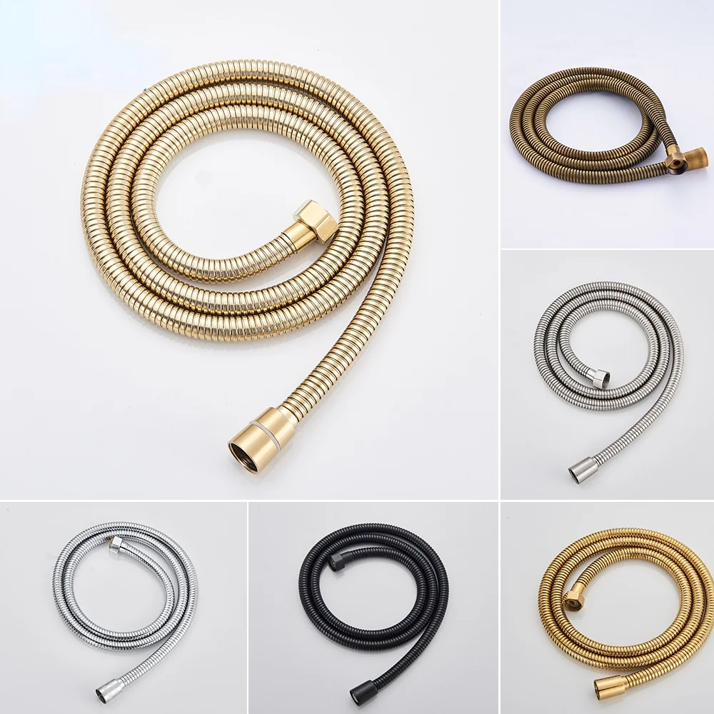 Kink-free Shower Hoses 59 Inches Hose for Handheld Shower Head Shower Hose Replacement Flexible Stainless Steel Hose Anti-twist
Kink-free Shower Hoses 59 Inches Hose for Handheld Shower Head Shower Hose Replacement Flexible Stainless Steel Hose Anti-twist