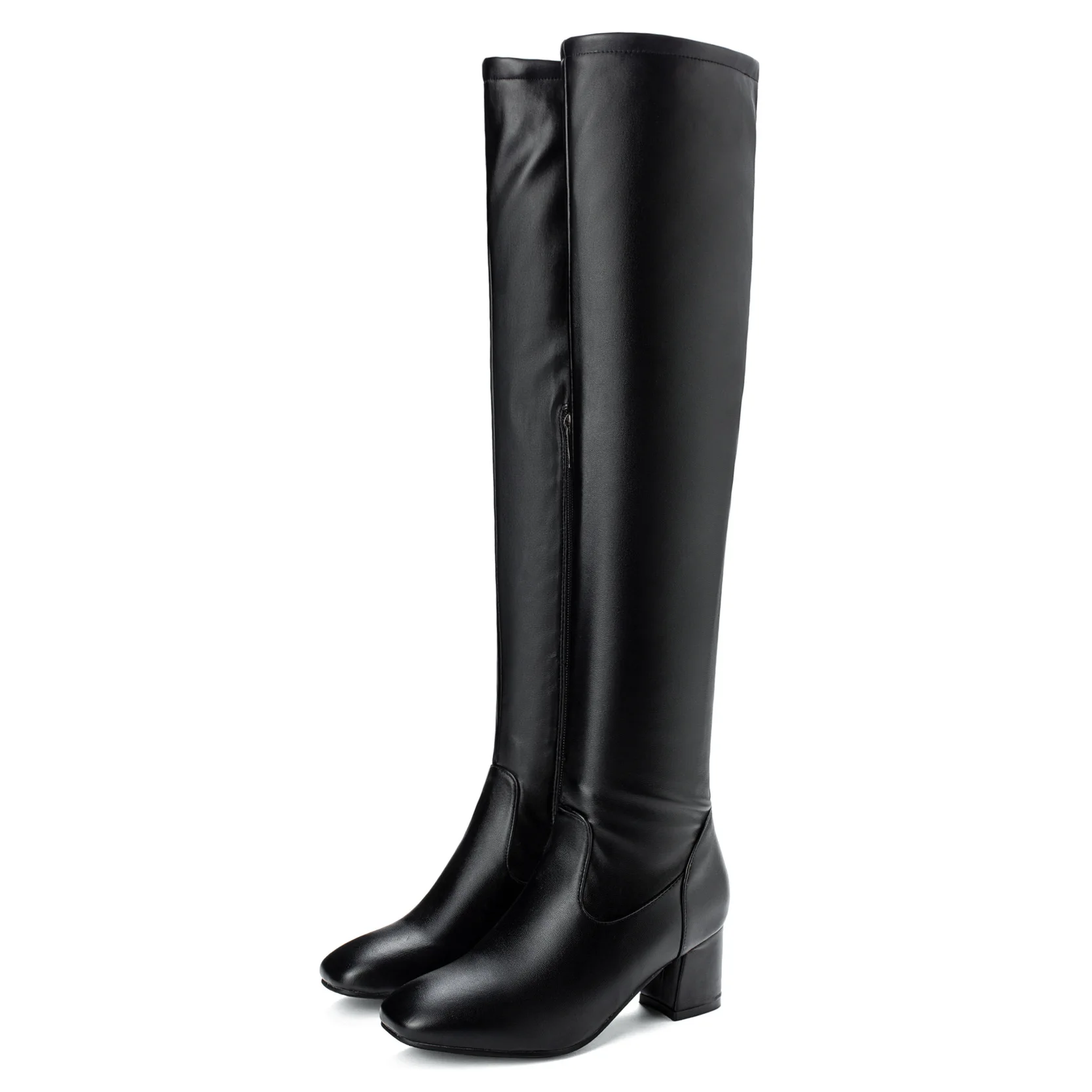 Sexy Fashion Knee High Boots Women Winter Boots Square Heel Long Boots Square Toe Zipper Autumn Female Boots Large size
Sexy Fashion Knee High Boots Women Winter Boots Square Heel Long Boots Square Toe Zipper Autumn Female Boots Large size