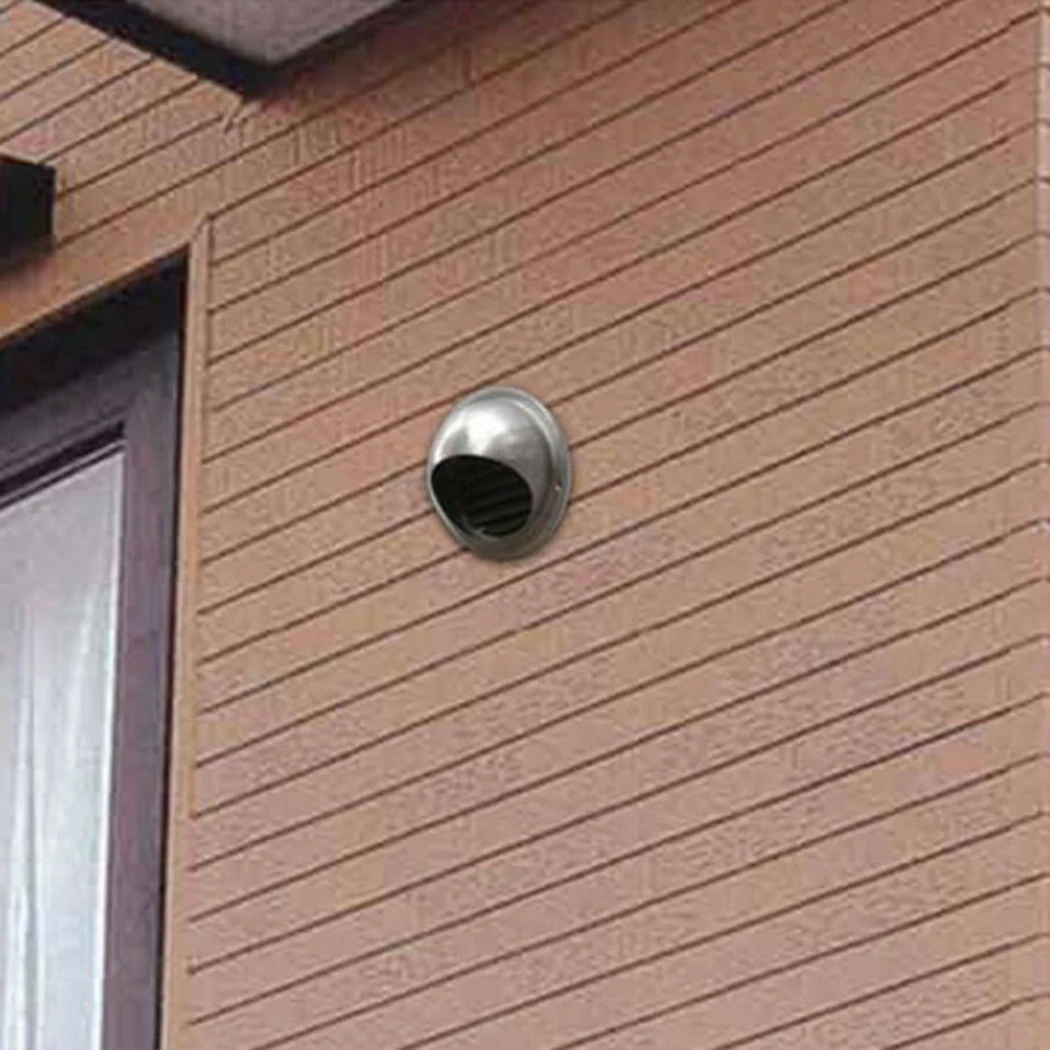 Air Vent Grille Stainless Steel Round Bull Nosed External Extractor Wall Vent Outlet Ventilation Cover For Outdoor Silver
Air Vent Grille Stainless Steel Round Bull Nosed External Extractor Wall Vent Outlet Ventilation Cover For Outdoor Silver