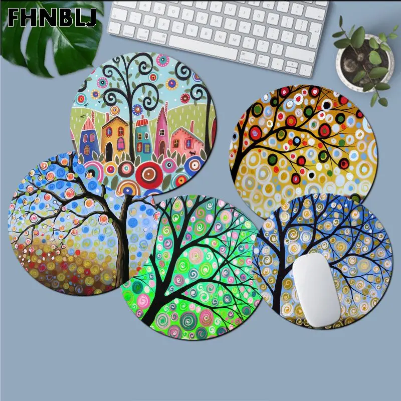 FHNBLJ Cool New Beautiful Tree art Gaming round Mouse Pad Computer Mats gaming Mousepad Rug For PC Laptop Notebook
FHNBLJ Cool New Beautiful Tree art Gaming round Mouse Pad Computer Mats gaming Mousepad Rug For PC Laptop Notebook