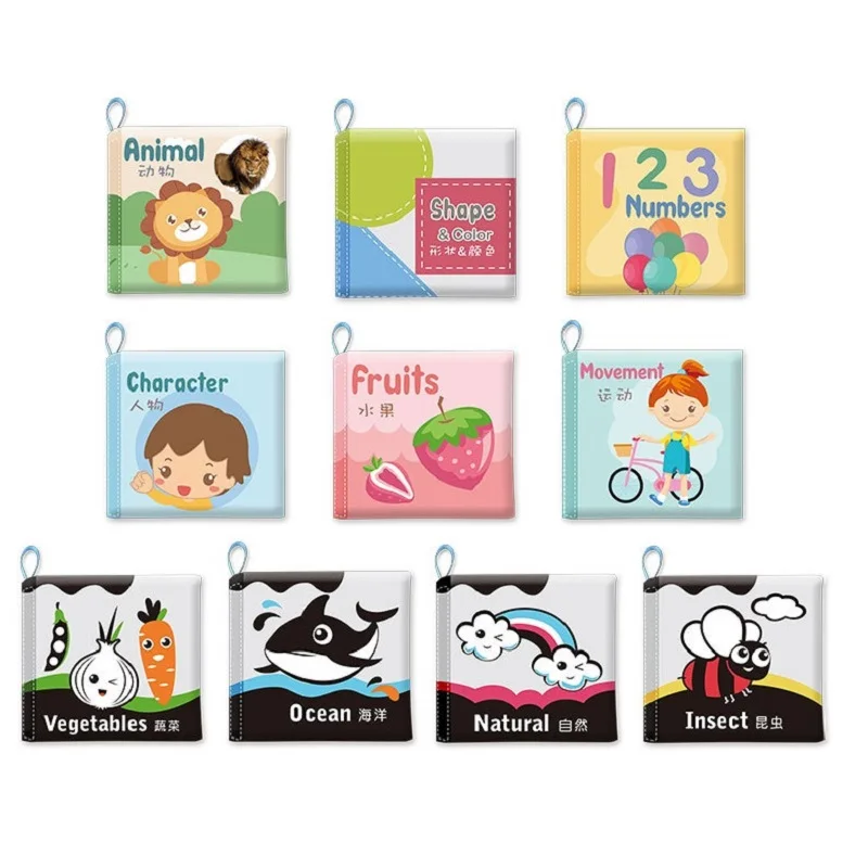 0-12M Baby Early Learning Toy Soft Cloth Book Parent-child Interactive Sound Paper Montessori Early Educational Baby Toys
0-12M Baby Early Learning Toy Soft Cloth Book Parent-child Interactive Sound Paper Montessori Early Educational Baby Toys