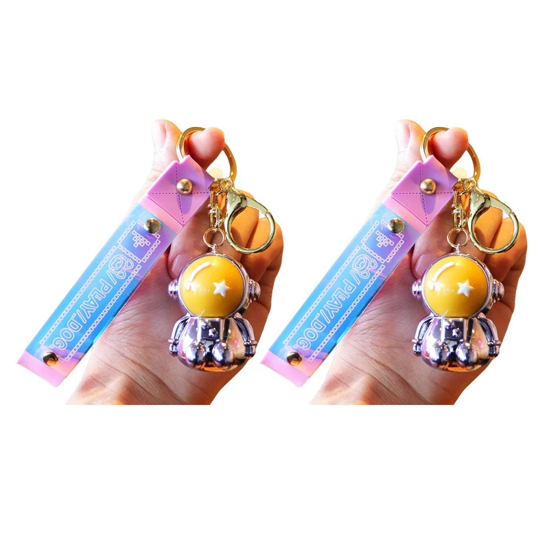2 Cartoon Cute Space Astronaut Rocket Planet Key Chain Spaceman Key Ring Male and Female Anime Car Accessories
2 Cartoon Cute Space Astronaut Rocket Planet Key Chain Spaceman Key Ring Male and Female Anime Car Accessories