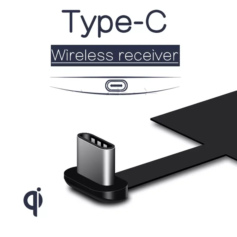 Universal Type-C Qi Wireless Receiver Qi Adapter Module With Type C Interface For Smartphone 
Universal Type-C Qi Wireless Receiver Qi Adapter Module With Type C Interface For Smartphone