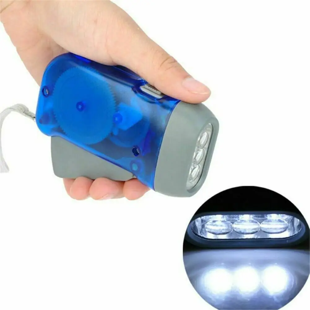 LED Hand Pressing Dynamo Crank Power Wind Up Flashlight Torch Light Hand Press Crank Camping Lamp Light for Outdoor Home
LED Hand Pressing Dynamo Crank Power Wind Up Flashlight Torch Light Hand Press Crank Camping Lamp Light for Outdoor Home