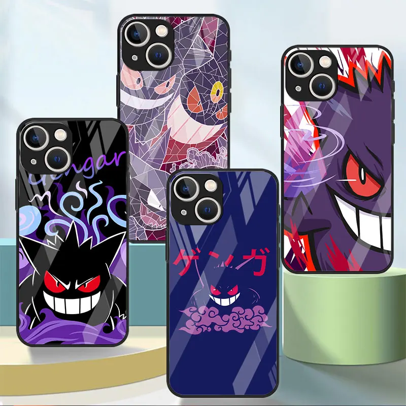 Pokemon Cool Gengar Tempered Glass Case For Apple iPhone 14 Plus 13 Pro Max 11 12 Mini XR 7 8 Back Phone Cover Luxury Funda Capa
Pokemon Cool Gengar Tempered Glass Case For Apple iPhone 14 Plus 13 Pro Max 11 12 Mini XR 7 8 Back Phone Cover Luxury Funda Capa