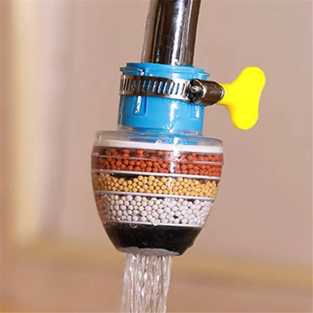 Kitchen Faucet Filter 5 Layers Water Purifier Filters Activated Carbon Filtration Spray Head Tap Nozzle Clean Faucet Accessories
Kitchen Faucet Filter 5 Layers Water Purifier Filters Activated Carbon Filtration Spray Head Tap Nozzle Clean Faucet Accessories