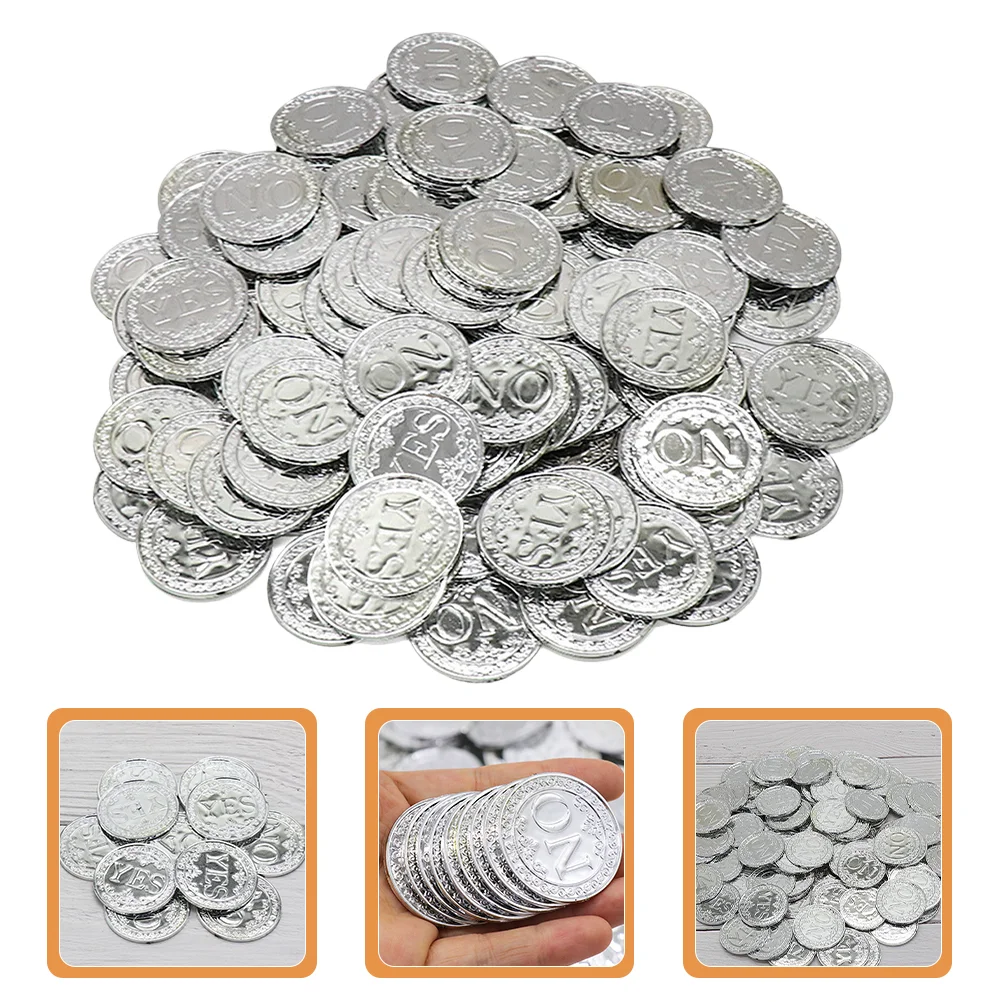 100 Pcs Gold Dollar Coins Model Challenge Yes No Decision Party Favors Plastic Game Prop Making
100 Pcs Gold Dollar Coins Model Challenge Yes No Decision Party Favors Plastic Game Prop Making