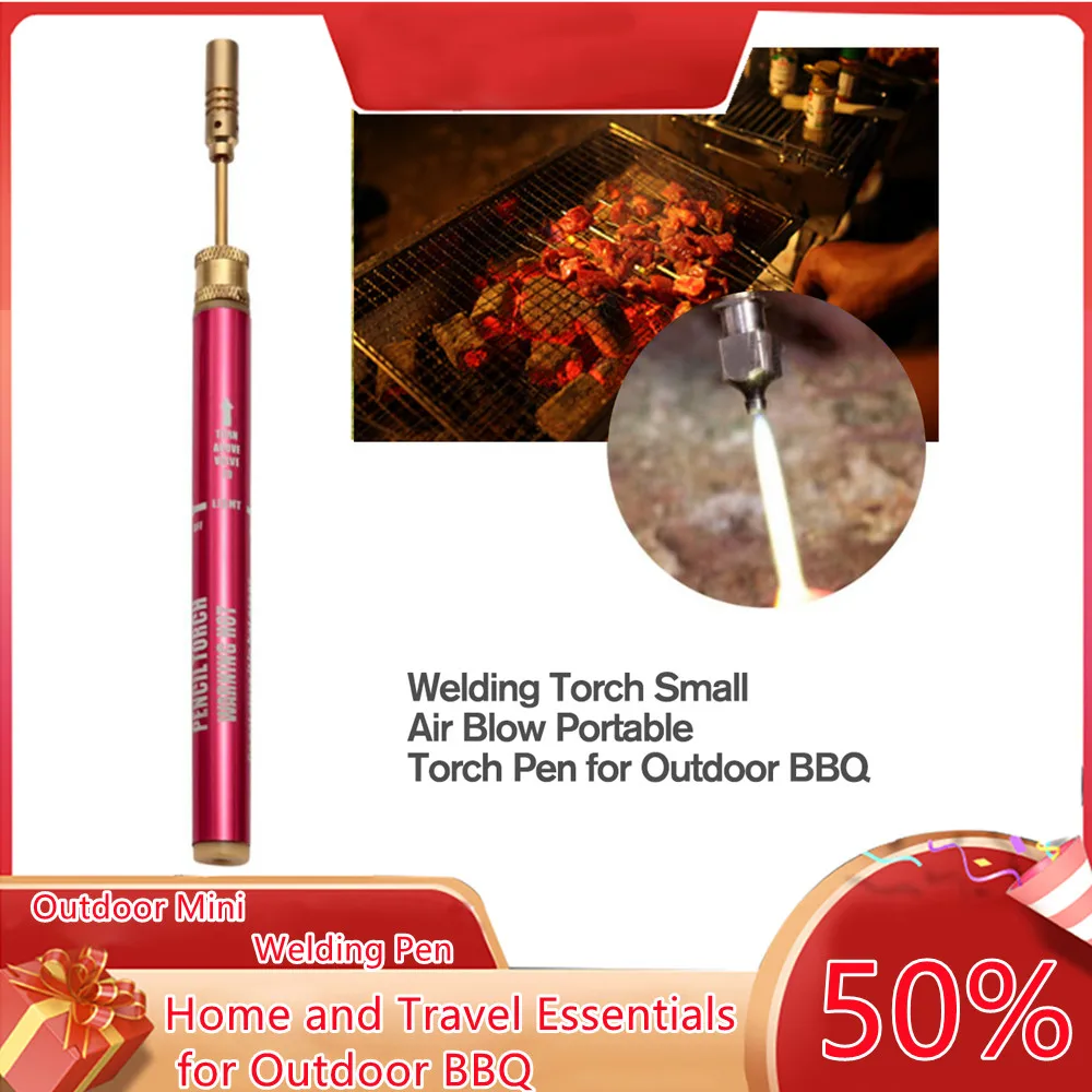 Mini Soldering Pen Welding Gas Blow Torch Flame Gun Brazing Flamethrower Outdoor Welding Pen Portable Soldering Heat Equipment
Mini Soldering Pen Welding Gas Blow Torch Flame Gun Brazing Flamethrower Outdoor Welding Pen Portable Soldering Heat Equipment