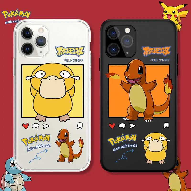 Anime Pokemon Pikachu figure Phone Case for IPhone 11 12 Pro 13 Pro MAX 8 Plus XS XR XS Max Cute Cartoon Silicone phone cases
Anime Pokemon Pikachu figure Phone Case for IPhone 11 12 Pro 13 Pro MAX 8 Plus XS XR XS Max Cute Cartoon Silicone phone cases