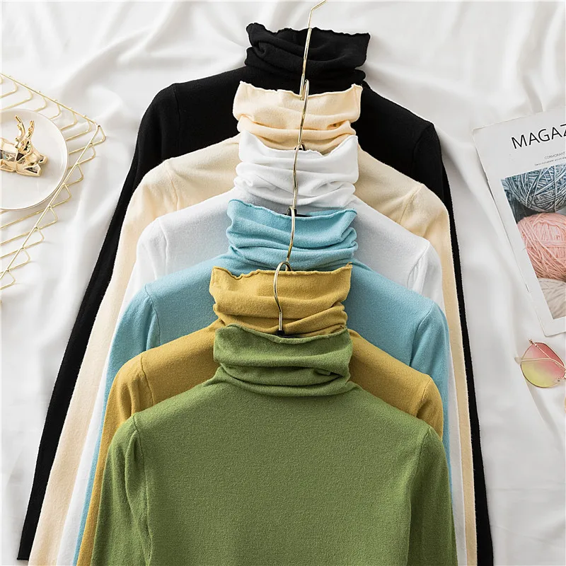 White turtleneck sweater women's pullovers autumn 2021 knitted loose inside Pile collar Long Sleeve Tops women sweater jumpers
White turtleneck sweater women's pullovers autumn 2021 knitted loose inside Pile collar Long Sleeve Tops women sweater jumpers