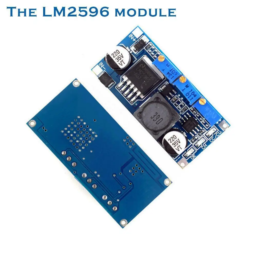 LM2596 постоянный ток, постоянное напряжение, светодиодный привод, батарея, литиевая зарядка, нагрев, низкий ионный эффективный модуль, высокая мощность L6C6
LM2596 постоянный ток, постоянное напряжение, светодиодный привод, батарея, литиевая зарядка, нагрев, низкий ионный эффективный модуль, высокая мощность L6C6