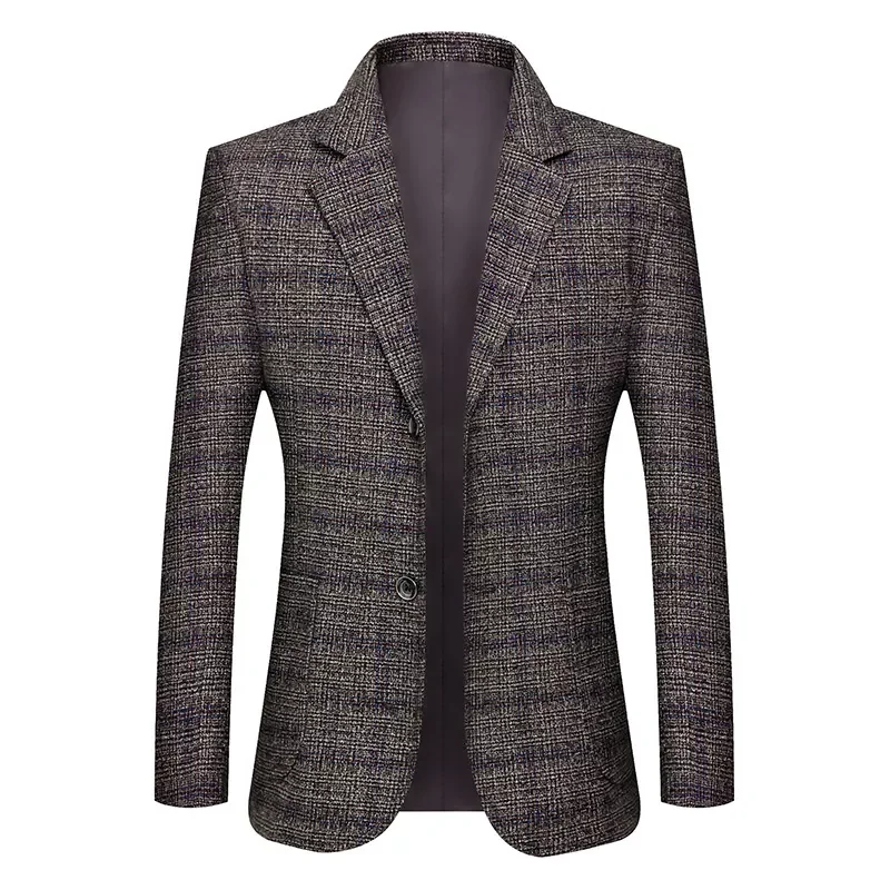 Мужской повседневный Блейзер от бренда jumстебля, сезон весна-осень 2021, модное молодежное клетчатое Деловое платье, свободный пиджак 
Мужской повседневный Блейзер от бренда jumстебля, сезон весна-осень 2021, модное молодежное клетчатое Деловое платье, свободный пиджак