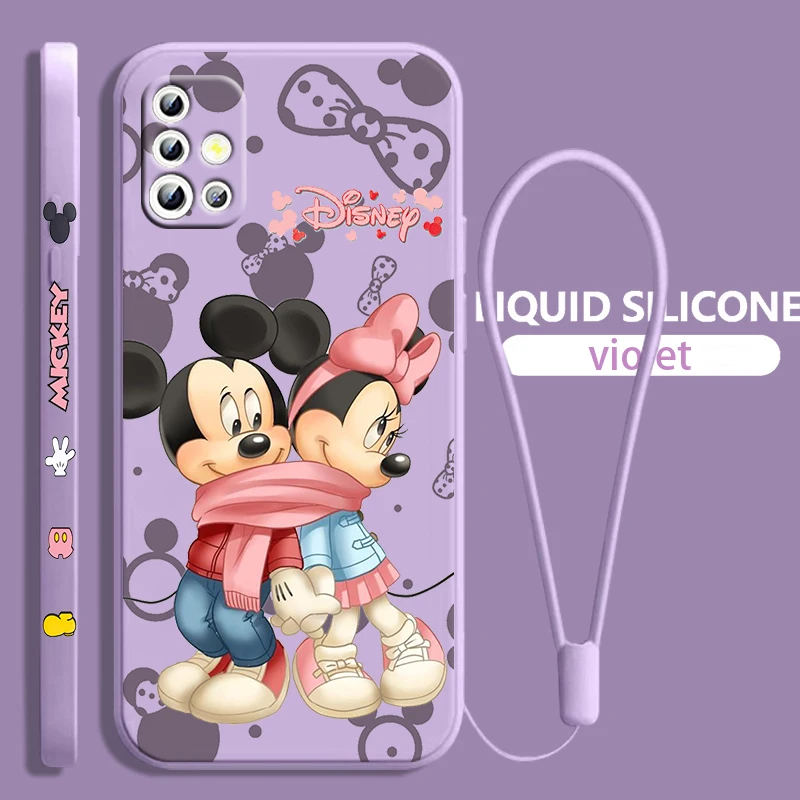 Mickey Minnie Pink For Samsung Galaxy A71 A51 A81 A91 A41 A31 A21S A11 A01 A50 A30 A20S Liquid Left Rope Phone Case Coque Capa
Mickey Minnie Pink For Samsung Galaxy A71 A51 A81 A91 A41 A31 A21S A11 A01 A50 A30 A20S Liquid Left Rope Phone Case Coque Capa