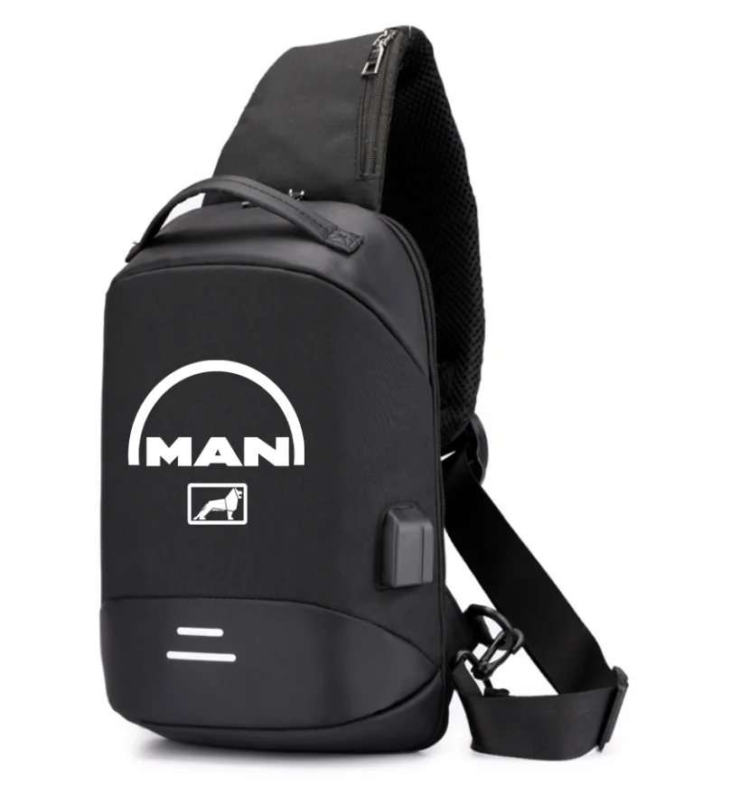 NEW Men Shoulder MAN car logo Hiking Backpack Nylon Outdoor Camping Trekking Chest Sling Bag 
NEW Men Shoulder MAN car logo Hiking Backpack Nylon Outdoor Camping Trekking Chest Sling Bag