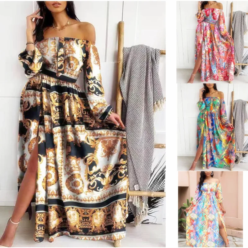 AliExpress Women's Spring Clothing round Neck off-Neck Temperament Commute Elastic Waist Casual Swing Printed Skirt
AliExpress Women's Spring Clothing round Neck off-Neck Temperament Commute Elastic Waist Casual Swing Printed Skirt
