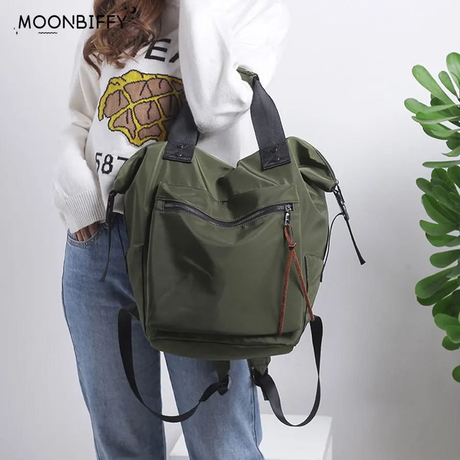 Casual Nylon Waterproof Backpack Women High Capacity Travel Book Bags for Teenage Girls Students Pink Satchel Mochila Bolsa
Casual Nylon Waterproof Backpack Women High Capacity Travel Book Bags for Teenage Girls Students Pink Satchel Mochila Bolsa