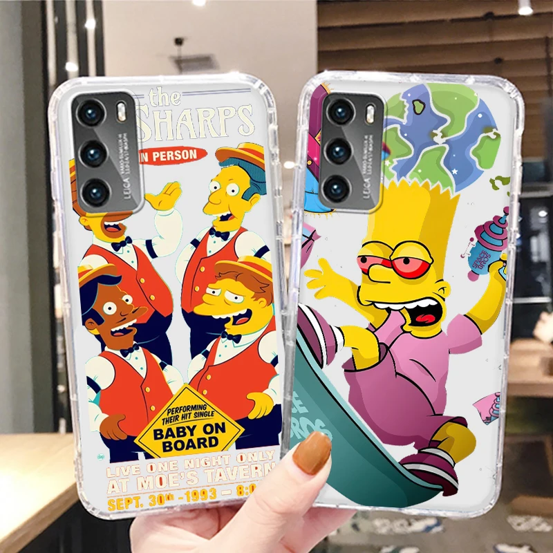 Disney Futurama Simpsons Phone Case For Huawei P50 P40 P30 P20 Lite 5G Nova Y70 Plus 9 SE Pro 5T Y9S Y9 Prime Y6 Transparent
Disney Futurama Simpsons Phone Case For Huawei P50 P40 P30 P20 Lite 5G Nova Y70 Plus 9 SE Pro 5T Y9S Y9 Prime Y6 Transparent