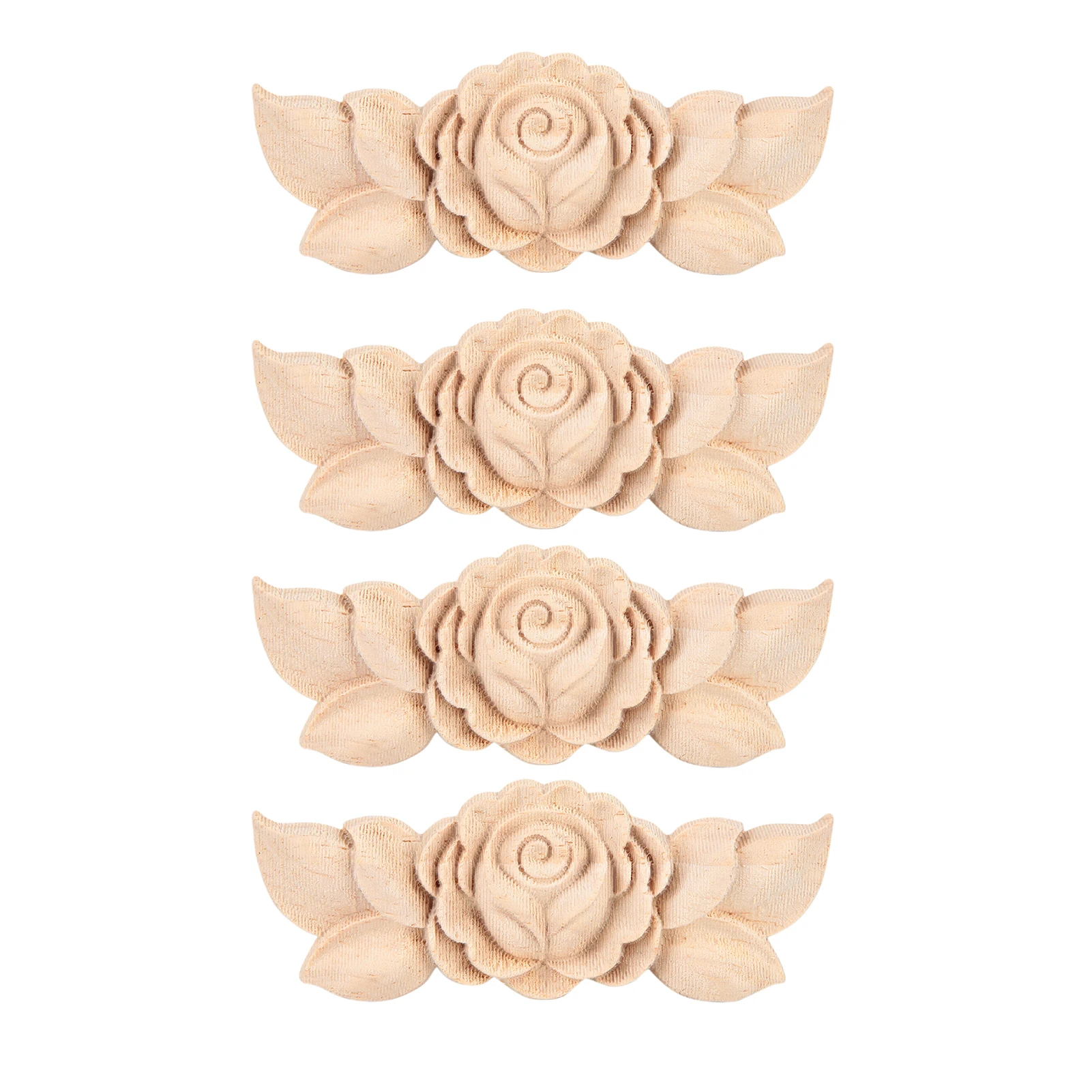 4Pcs Flower Carved Corner Onlay Applique Door Cabinet Vintage Style Furniture Decor(D)
4Pcs Flower Carved Corner Onlay Applique Door Cabinet Vintage Style Furniture Decor(D)